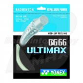 YONEX BG 66 ULTIMAX BADMİNTON KORDAJI BEYAZ (10m) - 1