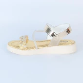 Poliva 4560 Düz Simli Kız Çocuk Sandalet - 2