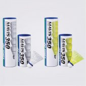 YONEX MAVIS 350 (6lı) BEYAZ BADMINTON TOPU - Kırmızı Bant - 1