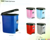 ARK 1580 PEDALLI ÇÖP KOVASI 20lt MAVİ - 1