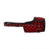 Waudog Collar Red Tartan Model Köpek Ağızlığı 14-20 Cm No:1 - 2