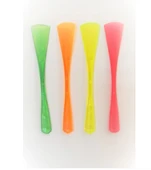 Lüks Plastik Dondurma Kaşığı Renkli ( 3600 Adet ) - 1