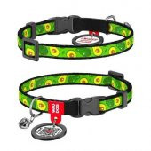 Waudog Collar QR Pasaportlu Kedi ve Ufak Irk Köpek Boyun Tasması 20-30 CM, 10 MM, L, Avocado - 1