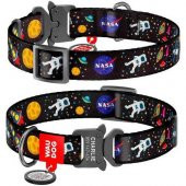 Waudog Collar QR Pasaportlu Köpek Boyun Tasması, NASA Desenli, W 25 mm, L 31-49 cm - 1