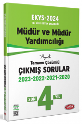2024 MEB EKYS Müdür ve Yardımcılığı Son 3 Yıl Çıkmış Sorular Data Yayınları - 1