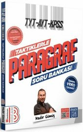 Benim Hocam TYT AYT KPSS Taktiklerle Paragraf Soru Bankası Video Çözümlü - 3