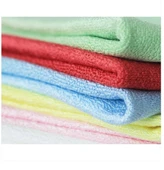 Mikrofiber Bez Parlak Doku 50x70 cm ( 10 Adet ) - 1