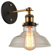 Mylight Retro Bal Camlı Aplik Eskitme 22 cm - 1