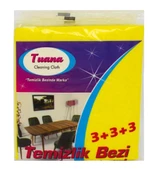 9'lu Temizlik Bezi 40x40 cm ( 1 Paket ) - 1