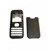 Nokia 6030 Kapak Nokia 6030 uyumlu Siyah ön Kapak Arka Kapak Tuş Takımsız - 1