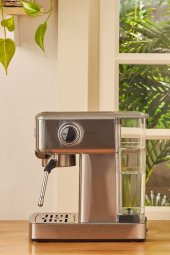 Coffee Art 1353 Süt Köpürtücülü 20 Bar Basınçlı Espresso, Latte Cappuccino Americano Makinesi - 6