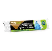 Eko Çöp Poşeti Jumbo Boy Siyah 25 Rulo ( 80x110 cm ) - 1