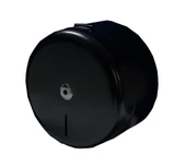 Siyah Boyalı Metal Mini İçten Çekme Tuvalet Kağıdı Aparatı - 1