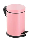 5 Lt Pedallı Çöp Kovası Pembe ( 1 Adet ) - 1