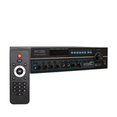 MAGICVOICE MV-530 120 WATT USB/SD/UK BLUETOOH 2 MİK GİRİŞLİ 2 BÖLGELİ HAT TRAFOLU ANFİ - 1