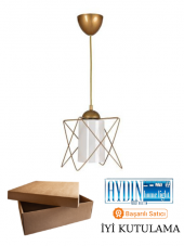 ZİKZAK TEKLİ ESKİTME MİKALI SARKIT AVİZE thumbnail 2