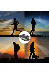 Şarjlı Kafa Feneri Avcı , Balıkçı , Kamp Tipi Cob+ 4 Led Kafa Lambası - 2