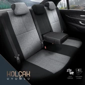 Otom Voyager Series Universal Oto Koltuk Kılıfı  Füme - 6
