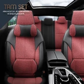 Otom Voyager Series Universal Oto Koltuk Kılıfı  Kırmızı - 2