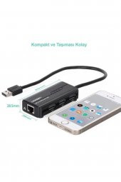 Ugreen Usb Ethernet Rj45 Dönüştürücü Ve Usb Çoklayıcı - 3
