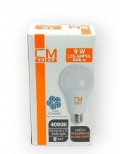 Cmsolar 9w Led Sarı Işık 4000K E27 Duylu - 1