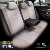 Otom Throne Series Universal Oto Koltuk Kılıfı Bej - 6