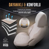 Otom Throne Series Universal Oto Koltuk Kılıfı Bej - 4