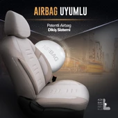 Otom Throne Series Universal Oto Koltuk Kılıfı Bej - 3