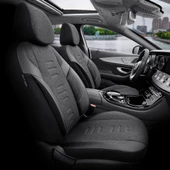 Otom Throne Series Universal Oto Koltuk Kılıfı  Füme - 1
