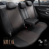 Otom Advanced Series Universal Oto Koltuk Kılıfı  Füme-Taba - 6