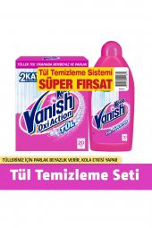 Vanish Kosla Tül Temizleyici Toz 450 Gr+ Parlatıcı - 1