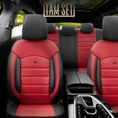 Otom Inspire Design Universal Seat Cover  Kırmızı-Siyah - 2