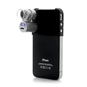 IPhone5 için Uyumlu Kapaklı Lens Mikroskop Taşınabilir Mini Cep Boyutu LED Mikroskop - 2