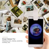 Evrensel Led Işıklı Mini Cep Mikroskobu ( Tüm kameralı telefonlar için ) - 2
