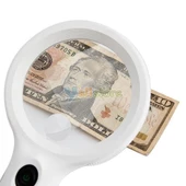 8 Ledli Işıklı Büyüteç Ve Para Kontrol  - 60mm - 1