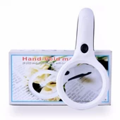 8 Ledli UV Işıklı 8X Zoom 8x22mm El Büyüteçi - 2