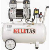 KULETAŞ 50 LT 1.5 HP  SESSİZ YAĞSIZ HAVA KOMPRESÖRÜ - 1