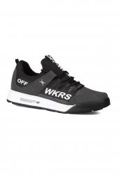 Wickers Erkek Spor Ayakkabı Gri Yazlık Fileli Wkrs 2300 - 1