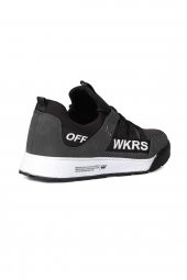 Wickers Erkek Spor Ayakkabı Gri Yazlık Fileli Wkrs 2300 - 3