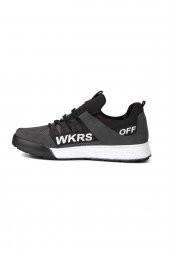 Wickers Erkek Spor Ayakkabı Gri Yazlık Fileli Wkrs 2300 - 4