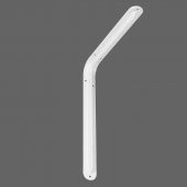 Raf Altı Ayak Raf Tutucu L Demir 26 x 33 cm Beyaz Montaj Aparatı (2 ADET) thumbnail 4