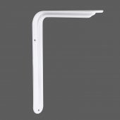 Raf Altı Ayak Raf Tutucu L Demir 26 x 33 cm Beyaz Montaj Aparatı (2 ADET) thumbnail 5