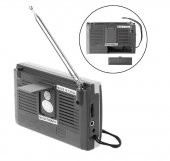 Taşınabilir Pilli Cep Radyosu Deprem Çantası Radyosu Am Fm Mini Radyo - 3