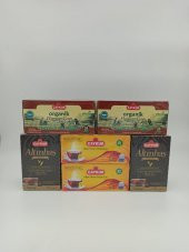 Çaykur Altınbaş, Organik Hemşin ve Siyah Süzen Bardak Poşet Çaylar 2şer Paket - 1