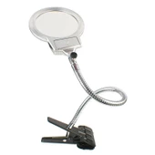 Spiralli Klipsli Büyüteç - Led Işıklı 13cm MG15120-C - 1