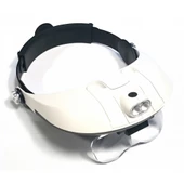 5 Mercekli Çok Fonksiyonlu Profesyonel Başlık Tip Işıklı Büyüteç - 6