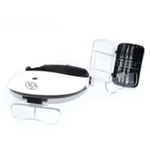 5 Mercekli Çok Fonksiyonlu Profesyonel Başlık Tip Işıklı Büyüteç - 7