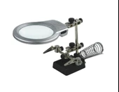 MG16129/B Masa Üstü Ledli Mini Büyüteç Havya Stand PCB Tutucu - 1