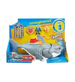 Imaginext Çılgın Köpekbalığı Oyun Seti, Gerçekçi Hareketlere Sahip Figür Seti GKG77 - 1