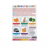 1475 İlk 50 Hafıza Kartları (Memory Game) -Dıytoy - 2